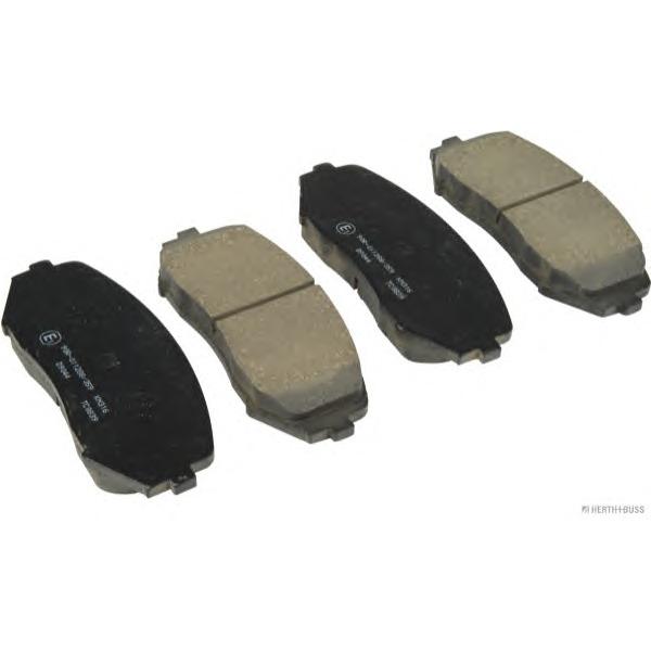 JAKOPARTS - J3608028 (К-т колодок Fr SUZ Gr.Vitara 05-)