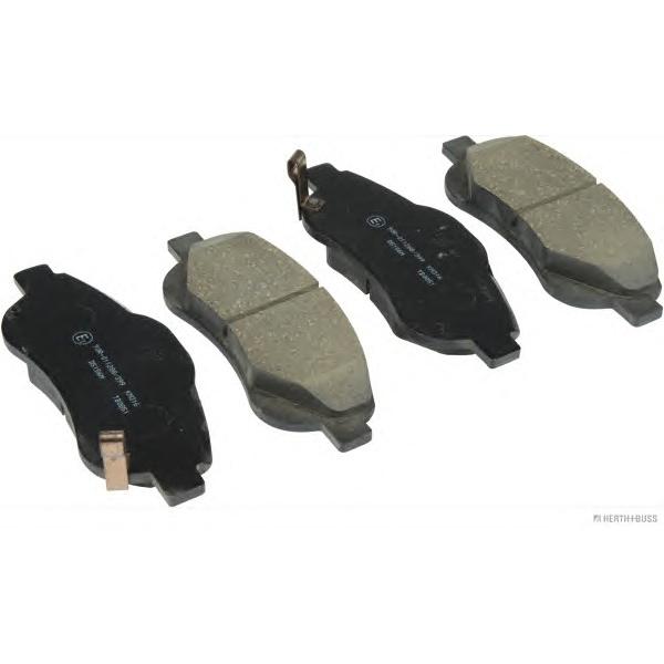 JAKOPARTS - J3604001 (к т торм. колодок ho cr v 2.0 2.2 07)