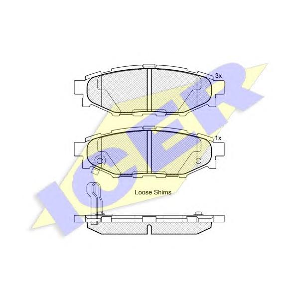 ICER - 181759 (Торм кол IMT R FORESTER 08 ) GDB3373)