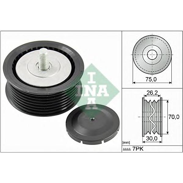 INA - 532080010 (Опорный ролик ДВС)