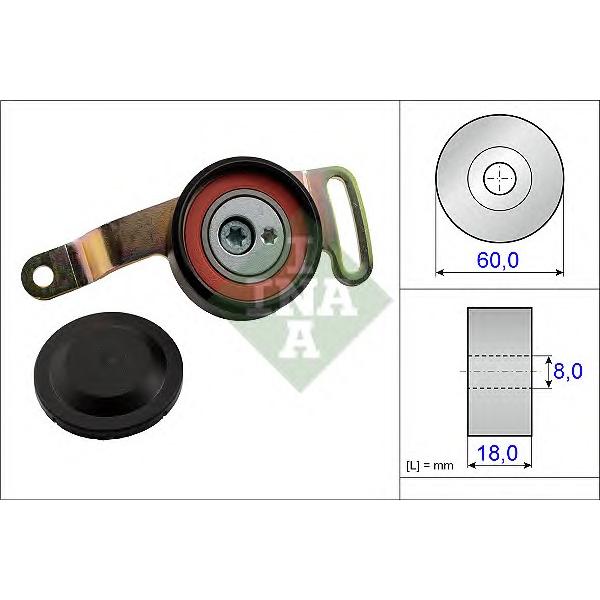 INA - 533 0078 10 (ролик нат./ Smart 0.6/0.8/CDi 98-04)