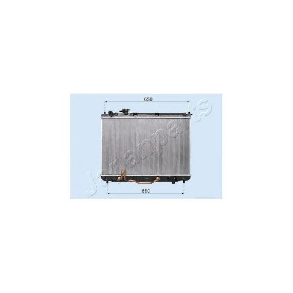 JAPANPARTS - RDA333027 (Радиатор, охлаждение двигателя)
