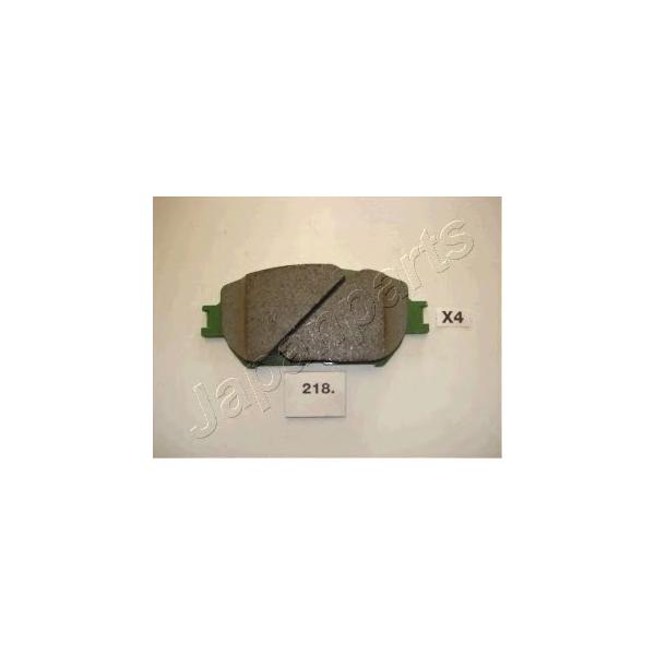 JAPANPARTS - PA-218AF (Комплект тормозных колодок, дисковый тормоз)