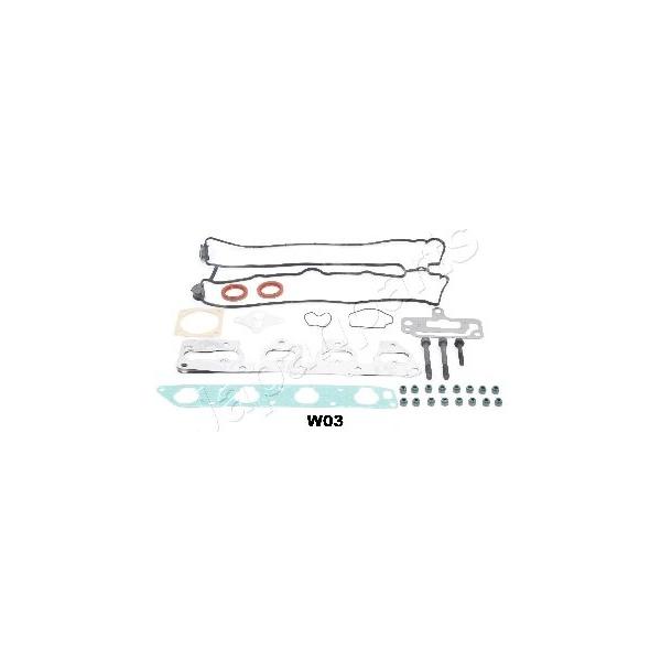 JAPANPARTS - KG-W03 (Комплект прокладок, головка цилиндра)