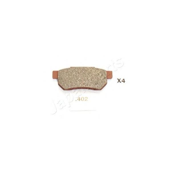JAPANPARTS - PP402AF (Комплект тормозных колодок, дисковый тормоз)