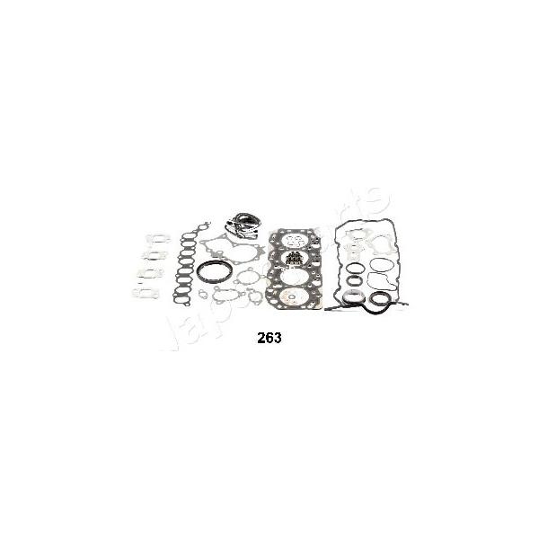 JAPANPARTS - KM-263 (Комплект прокладок, двигатель)