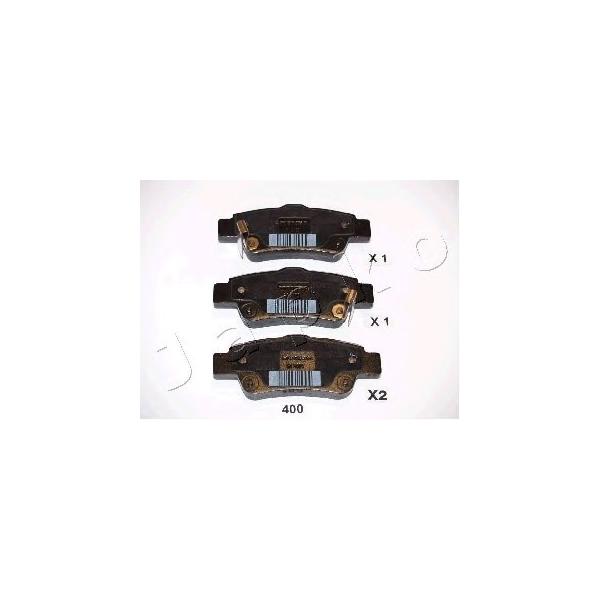 JAPKO - 51400 (КОЛОДКИ ТОРМОЗНЫЕ ЗАДНИЕ ДИСКОВЫЕHONDA CR-V 2.0 114kW с 08-2012 по, HONDA CR-V 2.2 i-DTEC 110kW с 08)