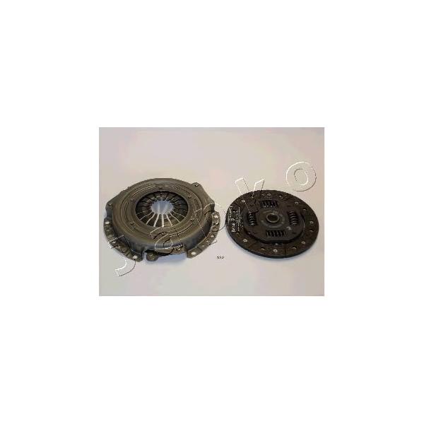 JAPKO - 92366 (Комплект сцепления (без выжимного) для Ford Fiesta/Fusion 1.25-1.4 2002~, Mazda 2 1.25-1.4 2003~)