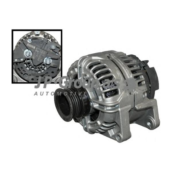 JP GROUP - 1290102100 (Генератор 14V-100A / OPEL Astra G/H/J, Signum, Vectra C, Zafira B 1.6/1.8)