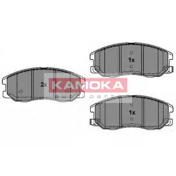KAMOKA - JQ1018616 (комплект колодок дисковых)