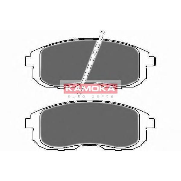 KAMOKA - JQ1018224 (Колодки тормозные к-кт перед. FIAT SEDICI 06'->,SU)