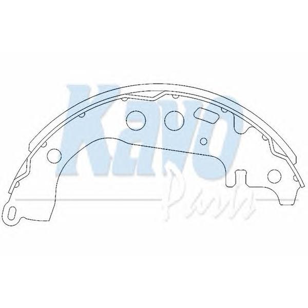 KAVO PARTS - KBS-9904 (Колодки тормозные комплект)