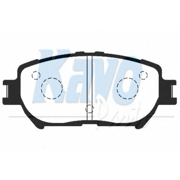 KAVO PARTS - BP-9071 (Колодки тормозные передние дисковые TOYOTA CAMRY (MCV3 ) 3 0 3 5i 07 01 01 03 04465 30340)