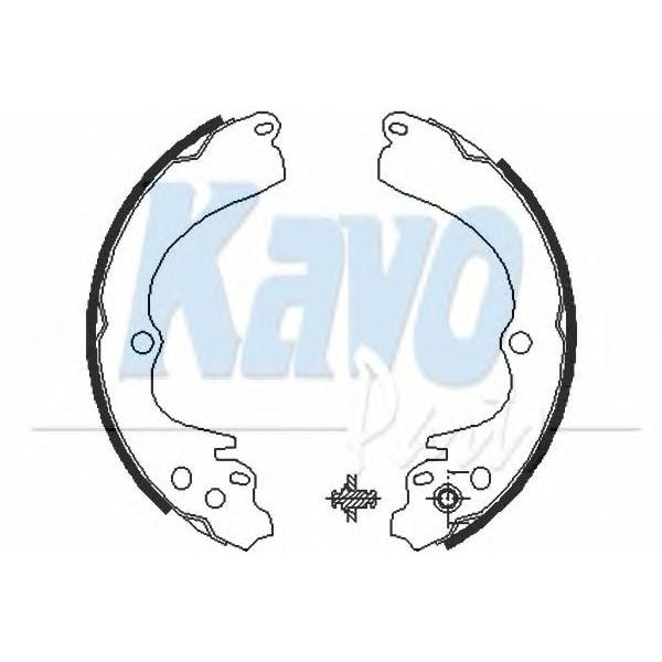 KAVO PARTS - BS-8405 (Колодки торм бар.FORESTER LEGACY)