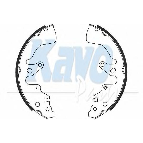 KAVO PARTS - BS8925 (Колодки тормозные комплект)