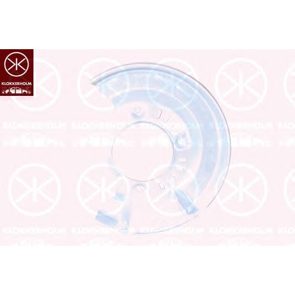 KLOKKERHOLM - 8109378 (Кожух тормозного диска передн прав TOYOTA - Yaris I (not Verso) (CP10) 04.99-12.05)