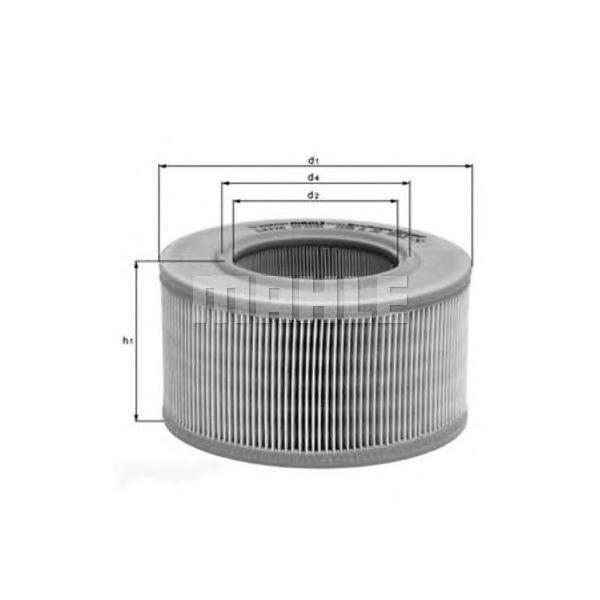 KNECHT - LX915 (Фильтр возд A-R 166 00->)