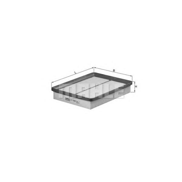 KNECHT - LX1039 (Фильтр воздушный двигателя)