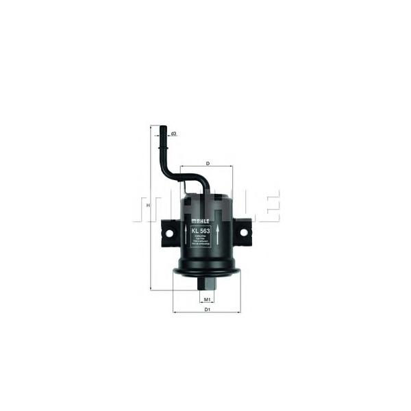 KNECHT - KL563 (Фильтр топл COROLLA E11 1.4/1.6)