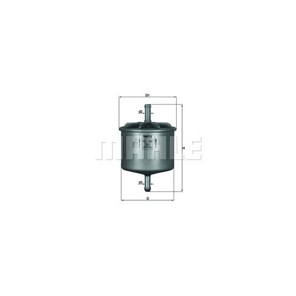 KNECHT - KL186 (Фильтр топл NISS TERRANO I 2.4-3.0)