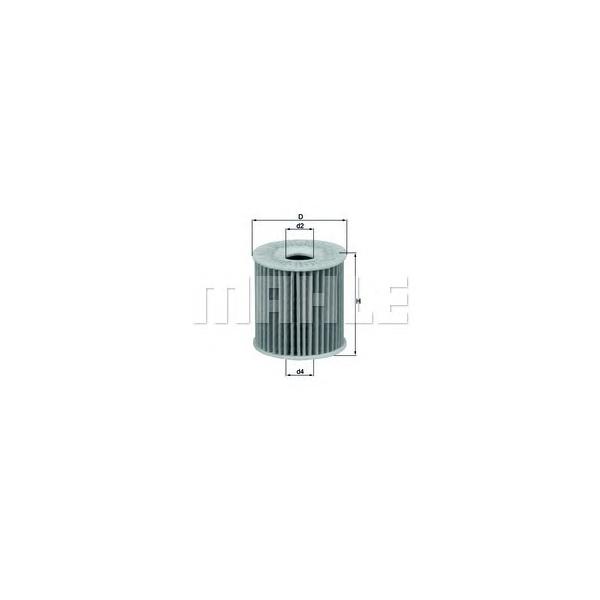 KNECHT - OX346D (фильтр масляный/ Smart Fortwo - Roadster - Smart 0.6 - 0.8)