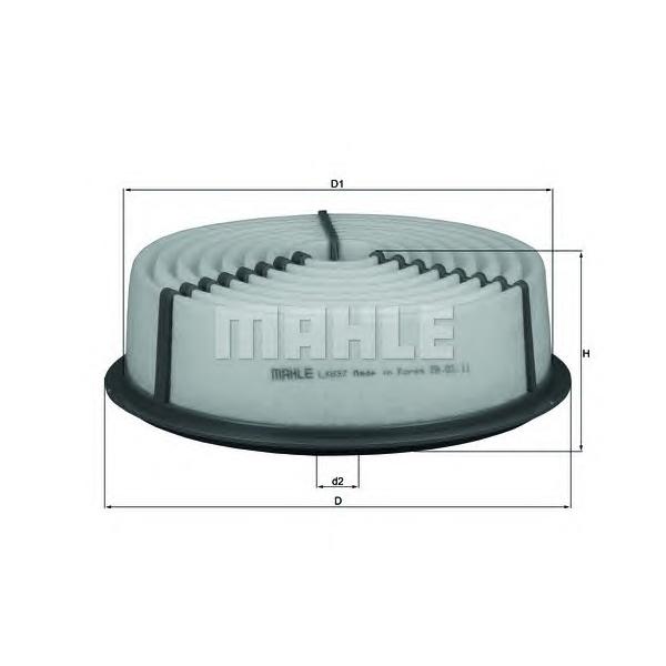 KNECHT - LX837 (Фильтр возд LAND CRUISER/4RUNNER)