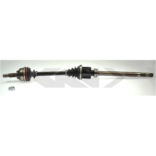 LOBRO - 304986 (Полуось передн прав CITROEN: C5 2.0HDI 08-)