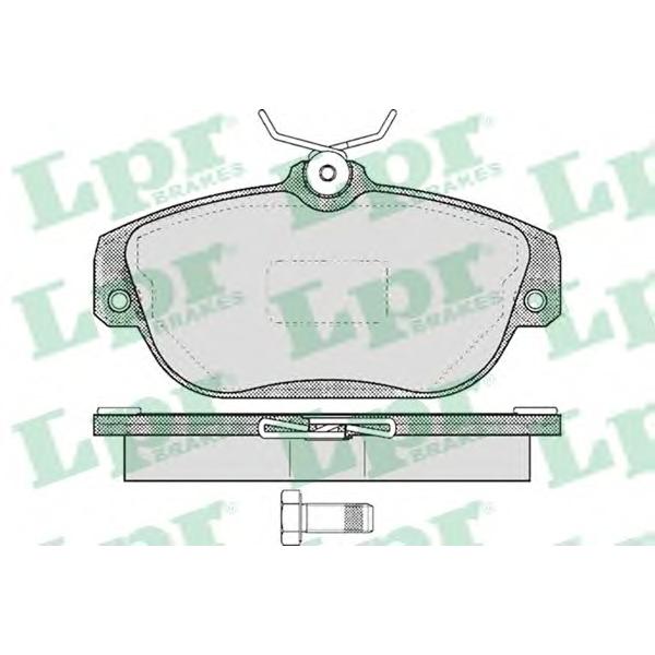 LPR - 05P601 (Колодки дисковые)