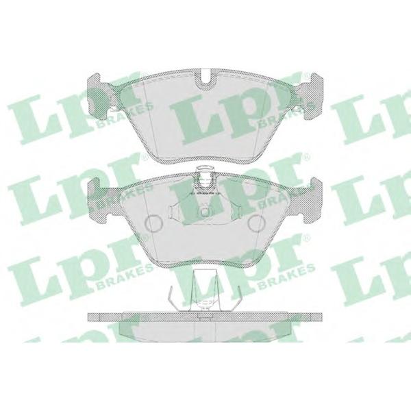 LPR - 05P649 (Колодки тормозные дисковые)