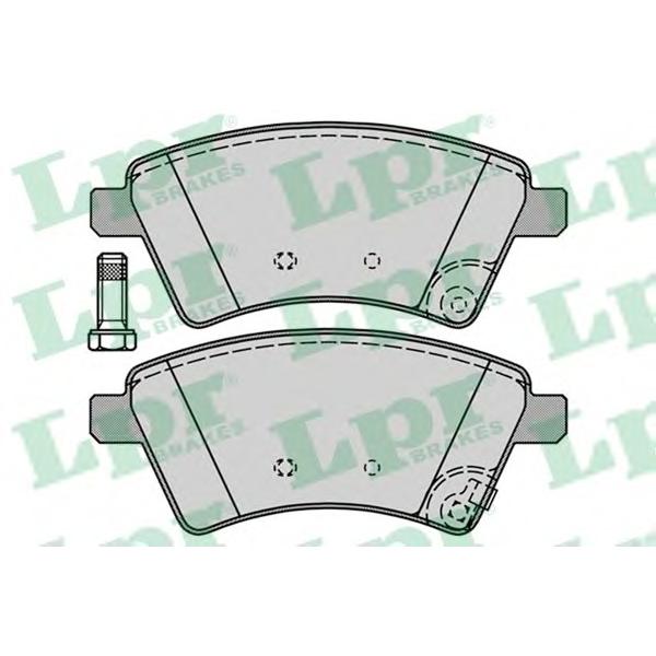 LPR - 05P1245 (Колодки тормозные)