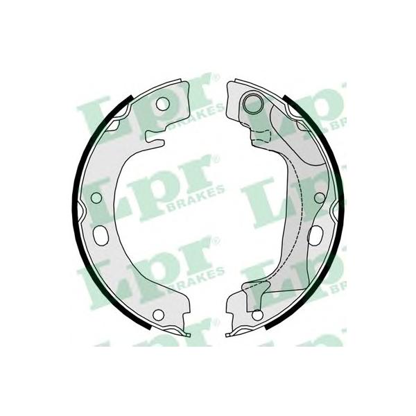 LPR - 09760 (Колодки тормозные барабанные TOYOTA: COROLLA (ZZE12_, NDE12_, ZDE12_) = 1.4 D/1.4 VVT-i/1.6 VVT-i/1.)