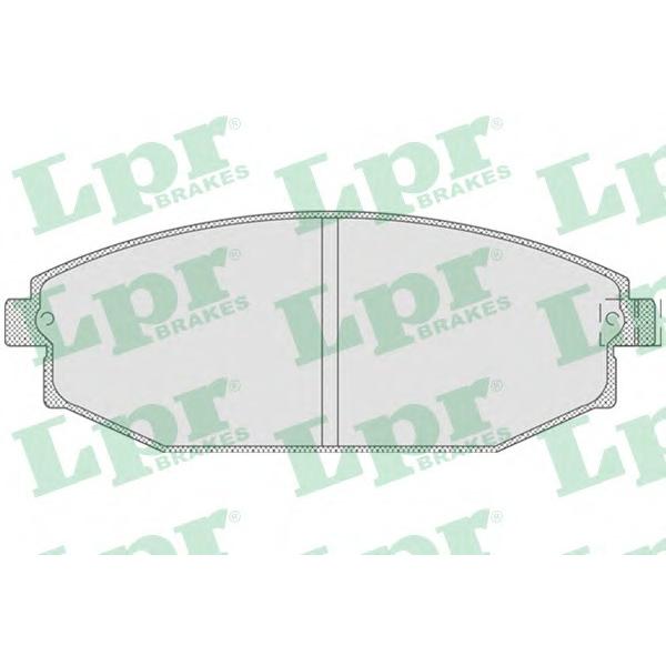 LPR - 05P794 (Колодки тормозные дисковые передн HYUNDAI: GALLOPER II 98-, MITSUBISHI: GALLOPER 99-)