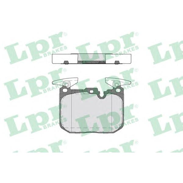 LPR - 05P1851 (Колодки тормозные BMW 1 F20/F21/3 F30 11- передние)