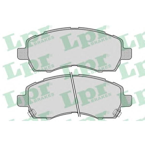 LPR - 05P1025 (Колодки тормозные)