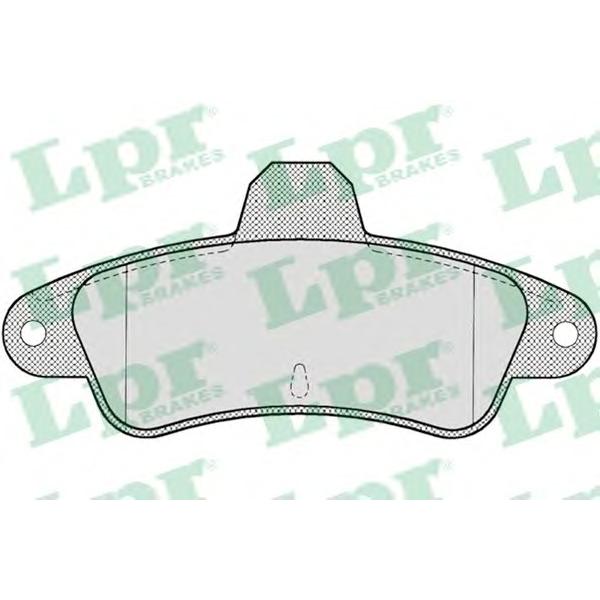 LPR - 05P714 (Колодки дисковые)