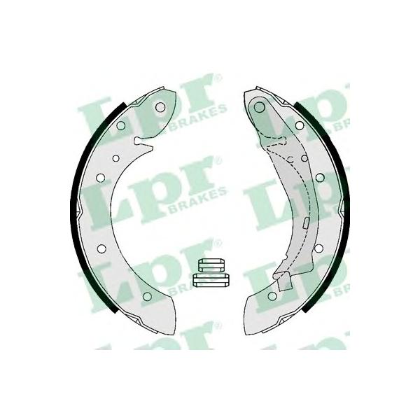 LPR - 07165 (Колодки барабанные)