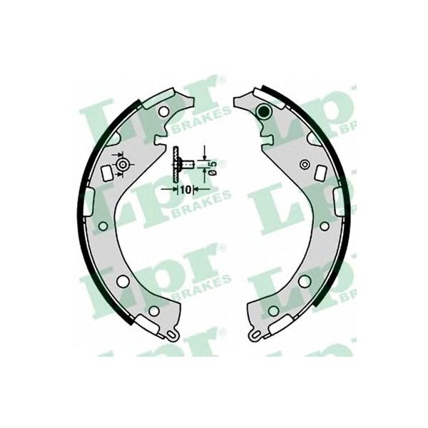 LPR - 09170 (Комплект тормозных колодок)