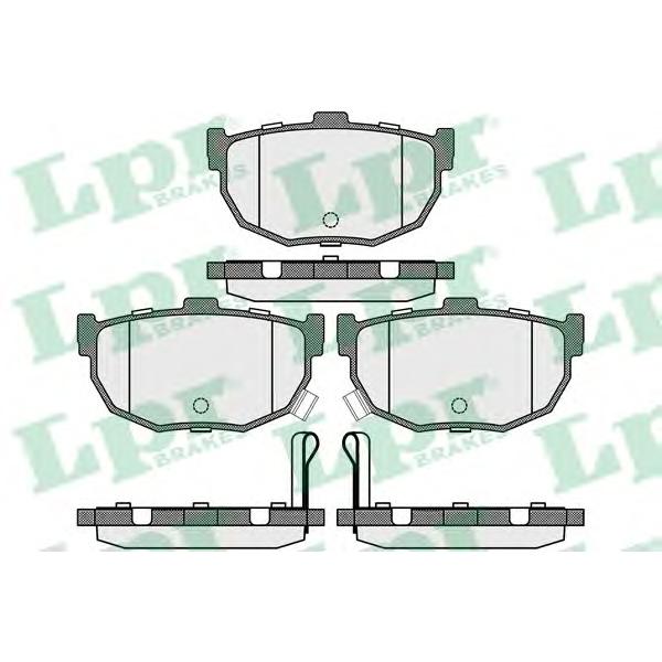 LPR - 05P089 (Колодки дисковые)