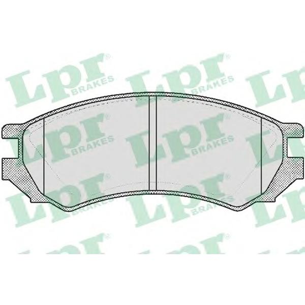 LPR - 05P354 (Колодки дисковые)