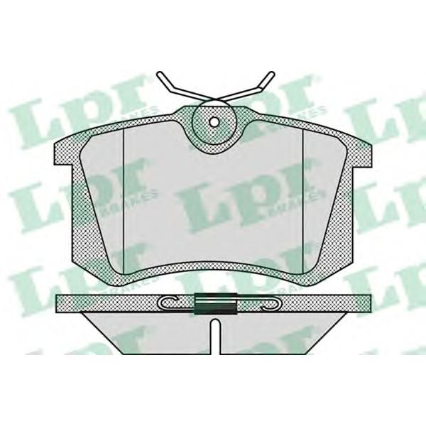 LPR - 05P868 (Колодки тормозные)