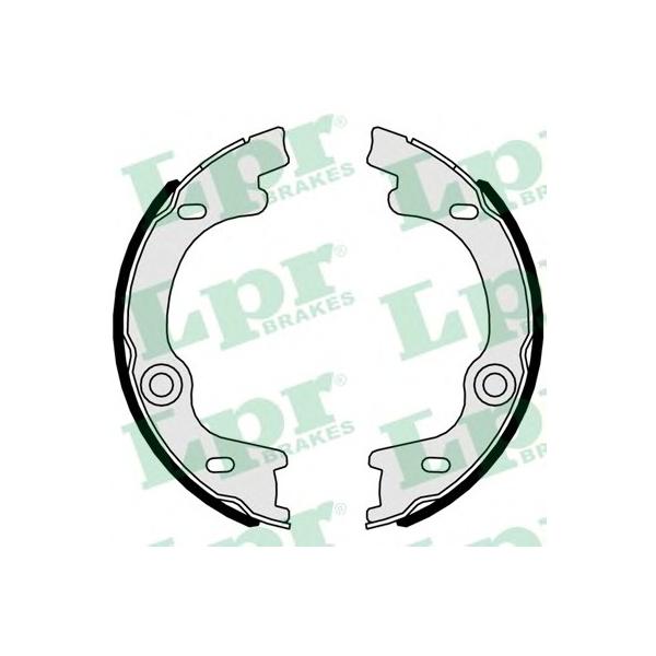 LPR - 01063 (Комплект тормозных колодок 01063)