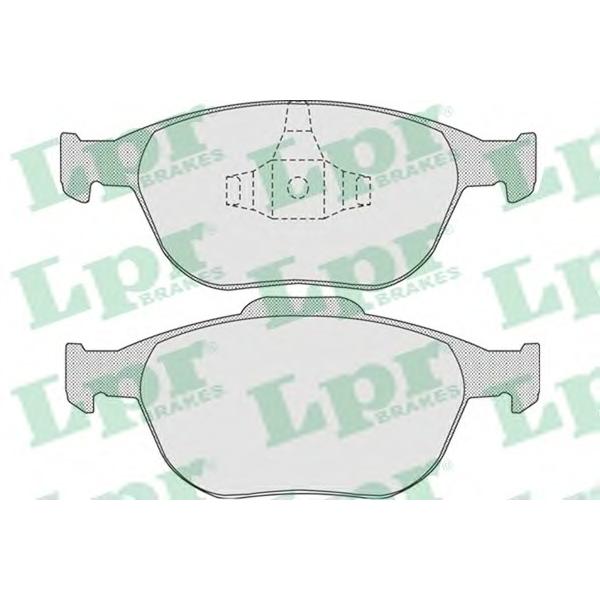 LPR - 05P906 (Колодки тормозные)