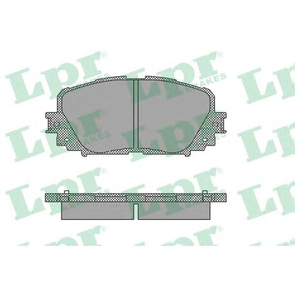 LPR - 05P1459 (Колодки тормозные передние)