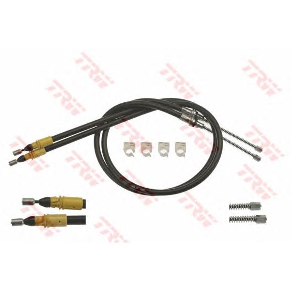 LUCAS-TRW - GCH663 (Трос ручника SMART FORTWO 07- для бараб мех GCH663)