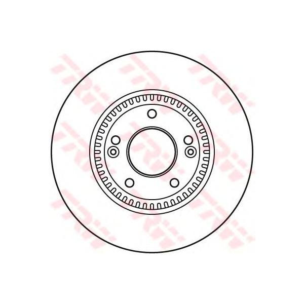 LUCAS-TRW - DF6108S (Диск тормозной передний Ø300x28)