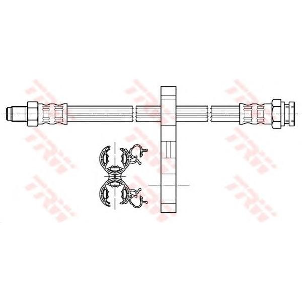 LUCAS-TRW - PHB306 (Шланг тормозной)