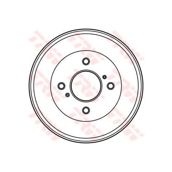 LUCAS-TRW - DB4047 (Тормозной барабан)