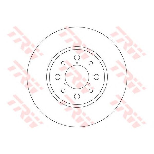 LUCAS-TRW - DF6347 (Диск тормозной ALFA ROMEO: MITO 0.9/1.3 JTDM/1.4/1.4 Bifuel/1.4 TB/1.4 Turbo/1.6 JTDM 08-)