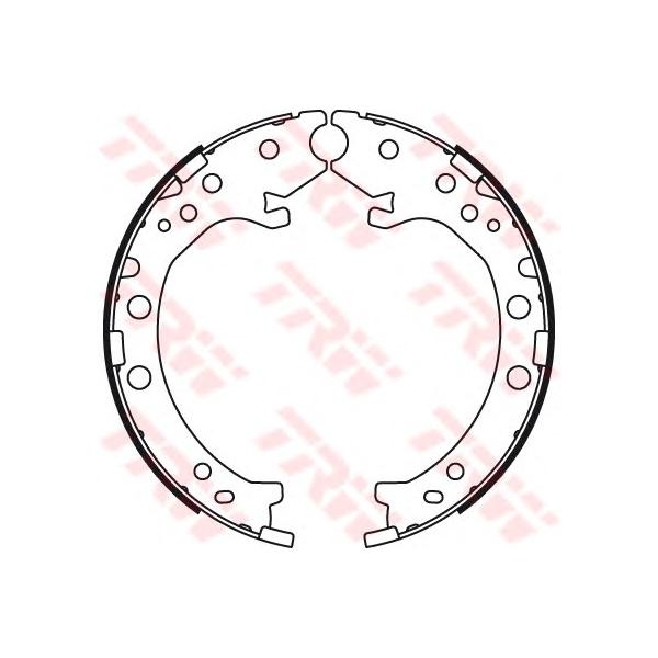 LUCAS-TRW - GS8789 (колодки барабанные задние/ Honda CR-V 2.0/2.4/2.2D 06>)
