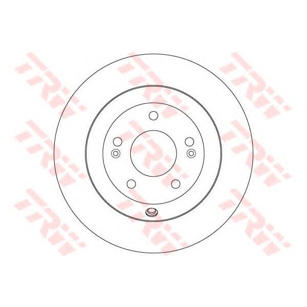 LUCAS-TRW - DF7996 (Диск тормозной задний Ø302x11)